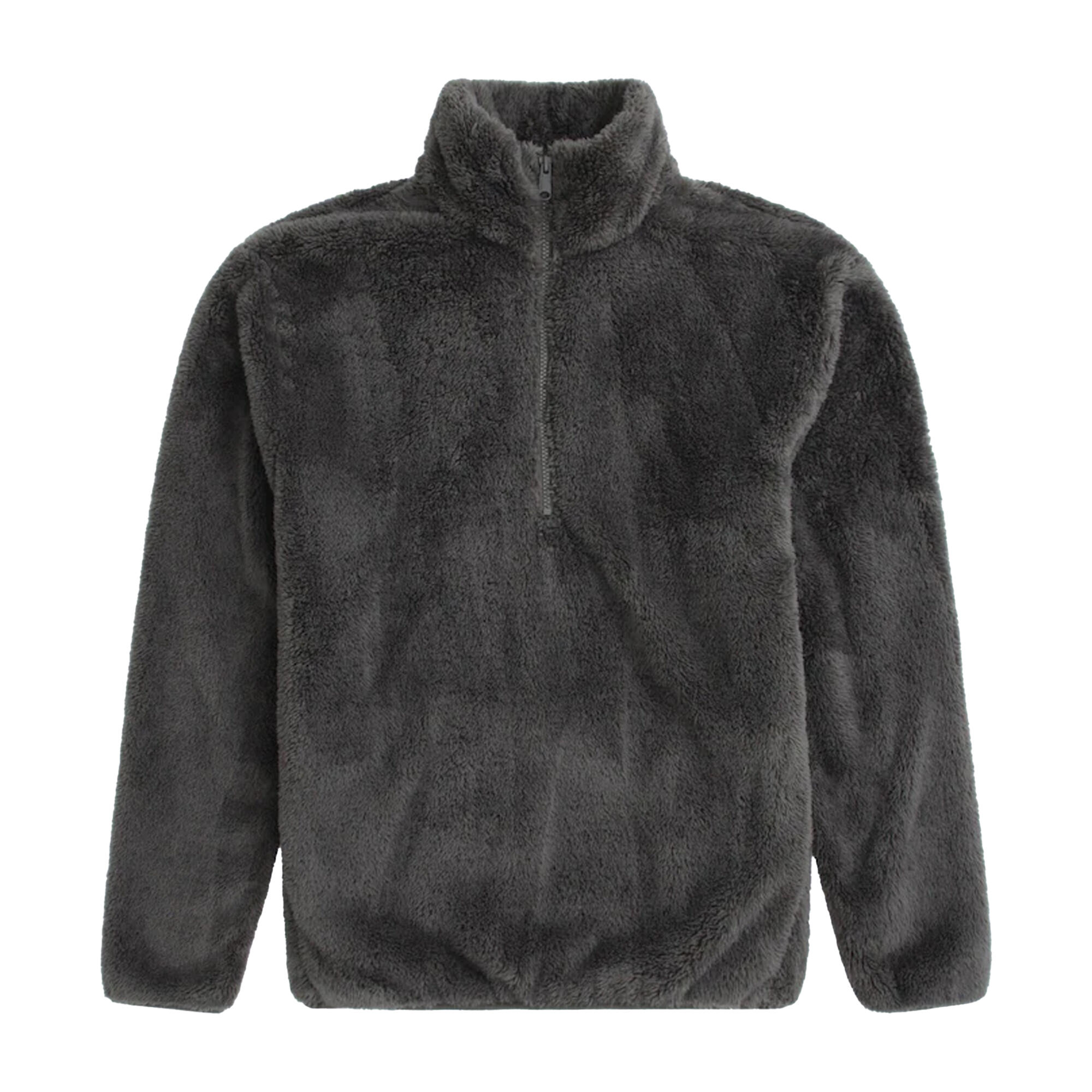 Animal Mens Teddy Fleece Half Zip Jacket