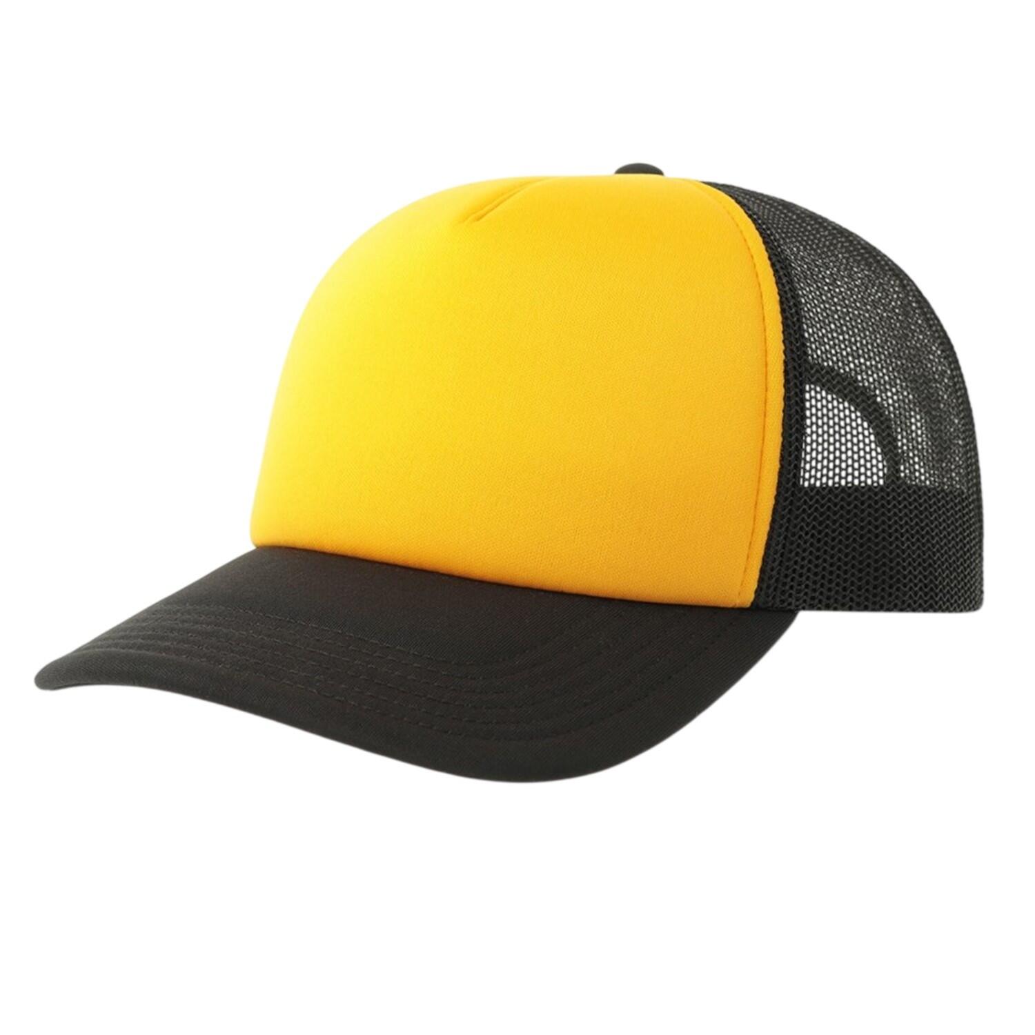 Atlantis Unisex Adult Rapper-S 5 Panel Recycled Mid Visor Trucker Cap