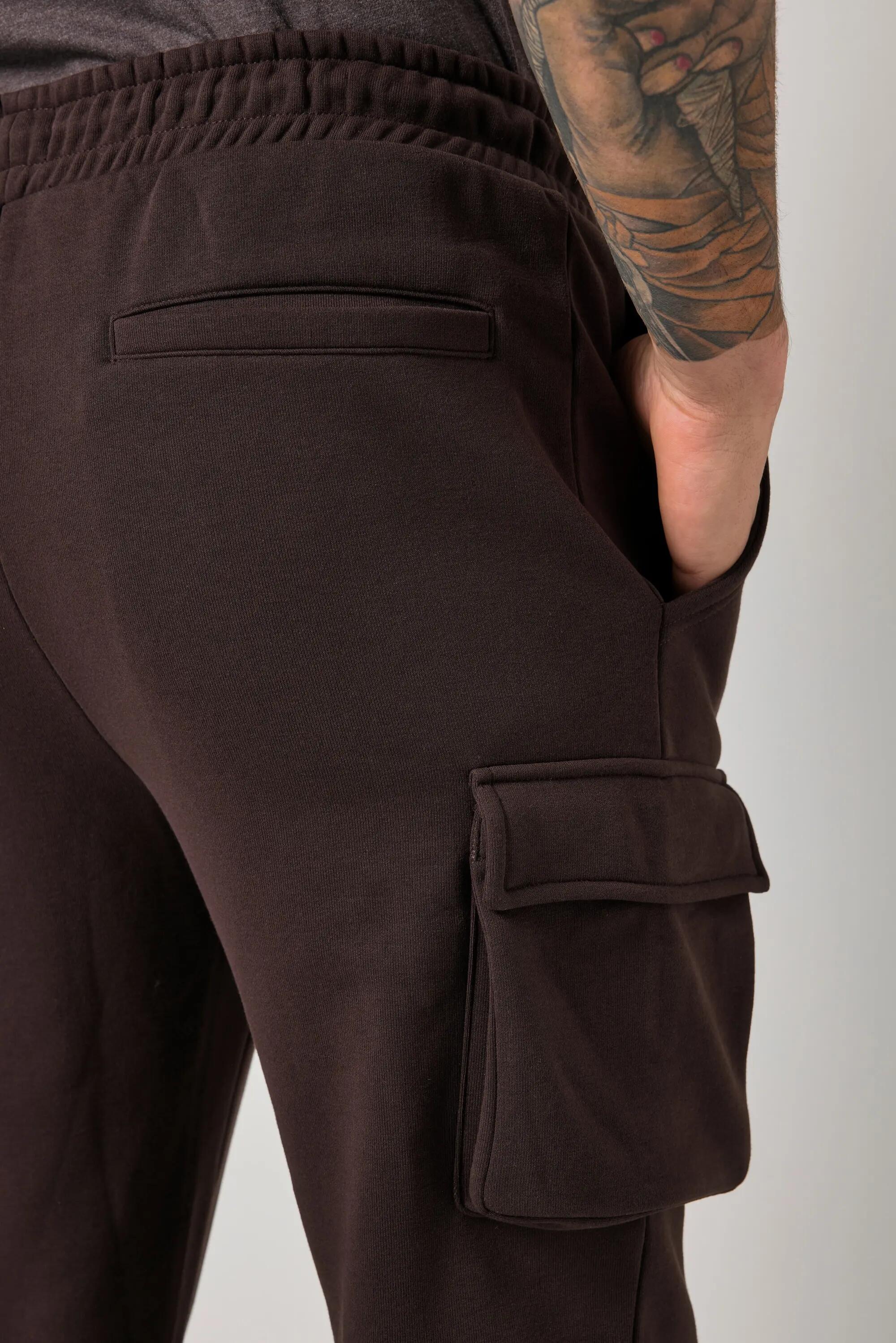 Hommes Pantalon cargo en molleton. Collection Fitness taille élastique 11/13