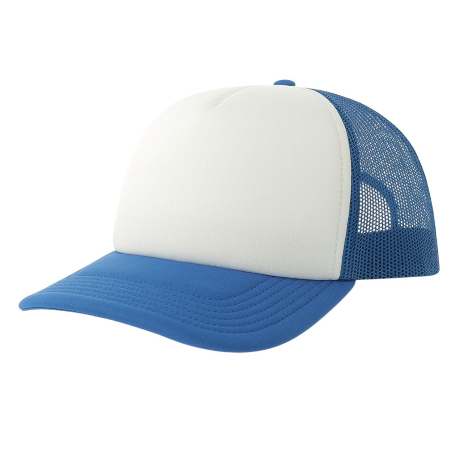 Atlantis Unisex Adult Rapper-S 5 Panel Recycled Mid Visor Trucker Cap