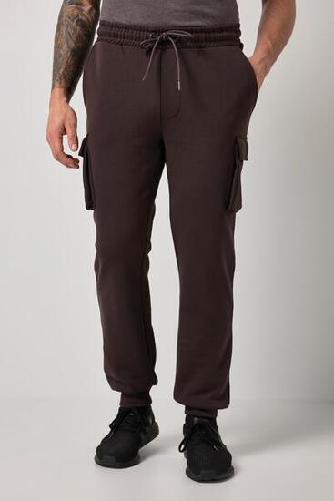 Hommes Pantalon cargo en molleton. Collection Fitness taille élastique