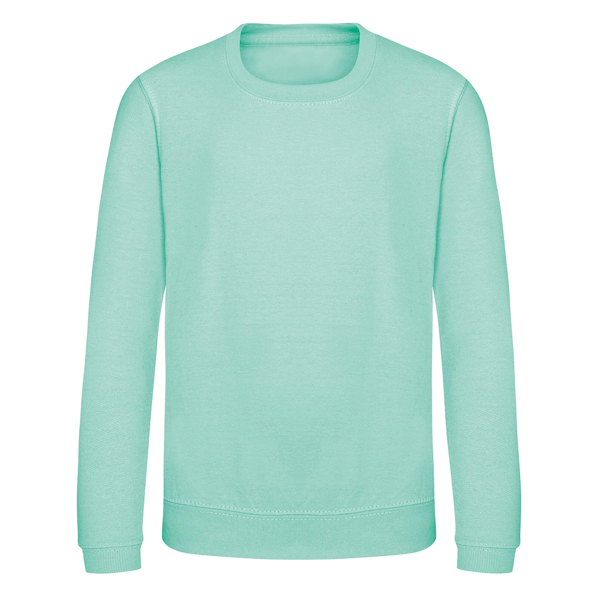 AWDis Just Hoods Childrens/Kids Plain Crew Neck Sweatshirt
