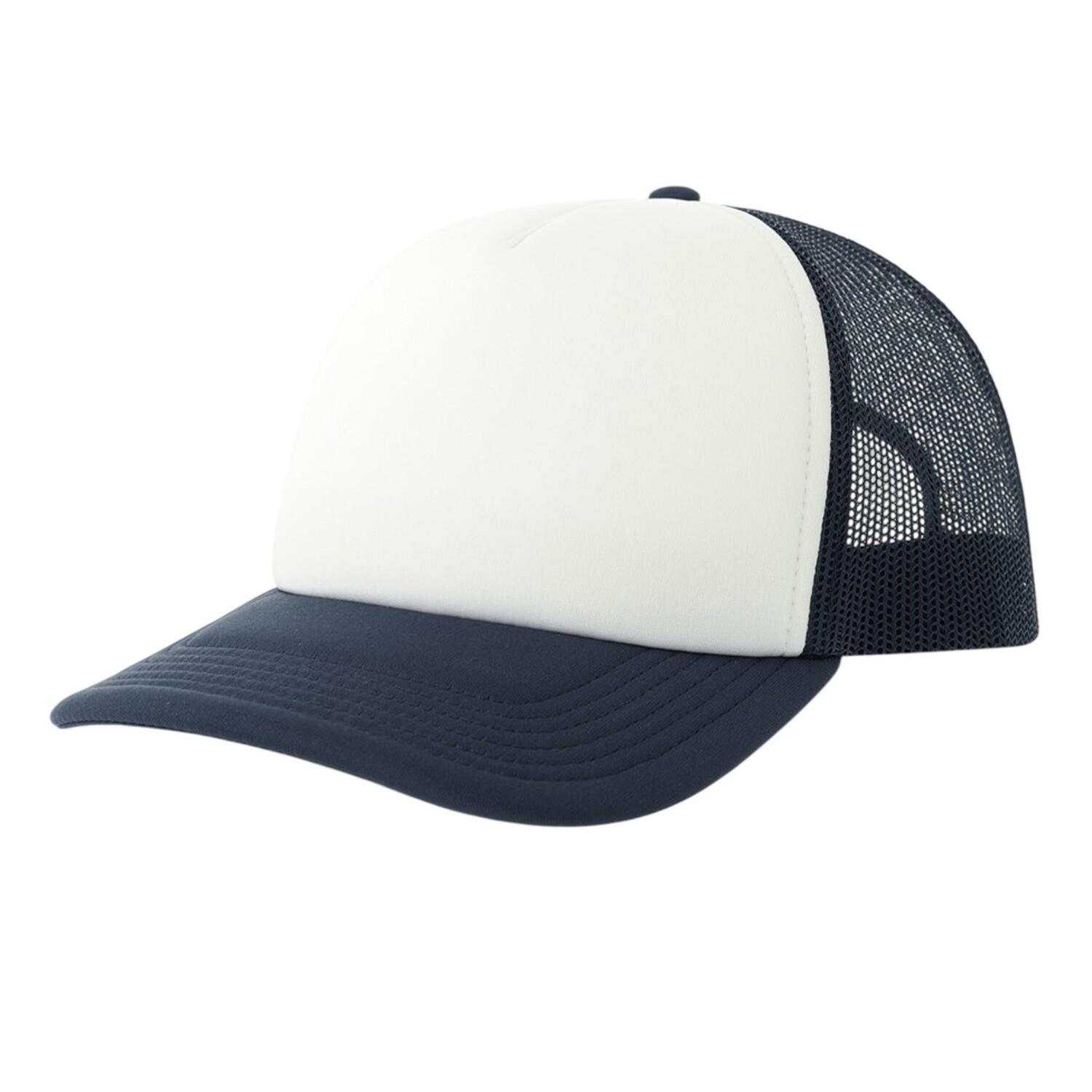 Atlantis Unisex Adult Rapper-S 5 Panel Recycled Mid Visor Trucker Cap