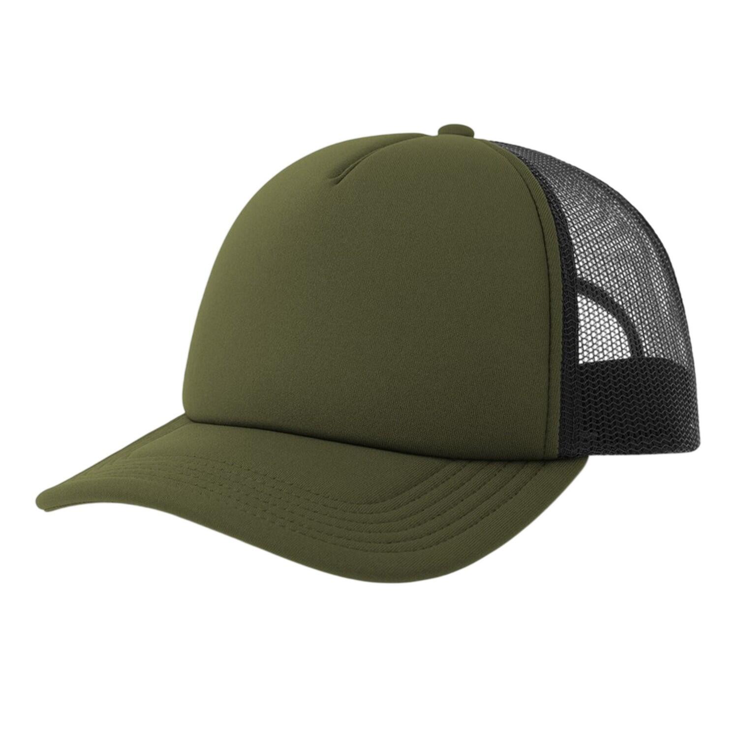 Atlantis Unisex Adult Rapper-S 5 Panel Recycled Mid Visor Trucker Cap