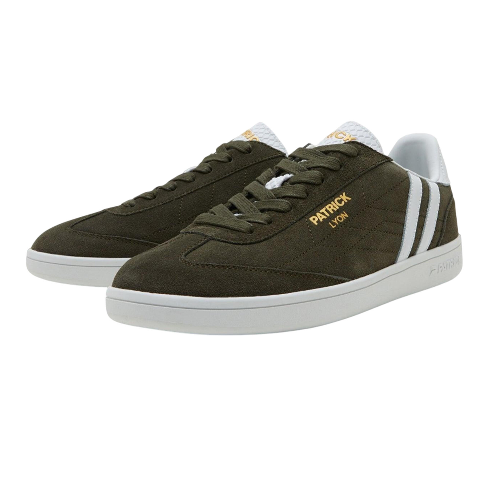 Patrick Mens Lyon Suede Cupsole Trainers