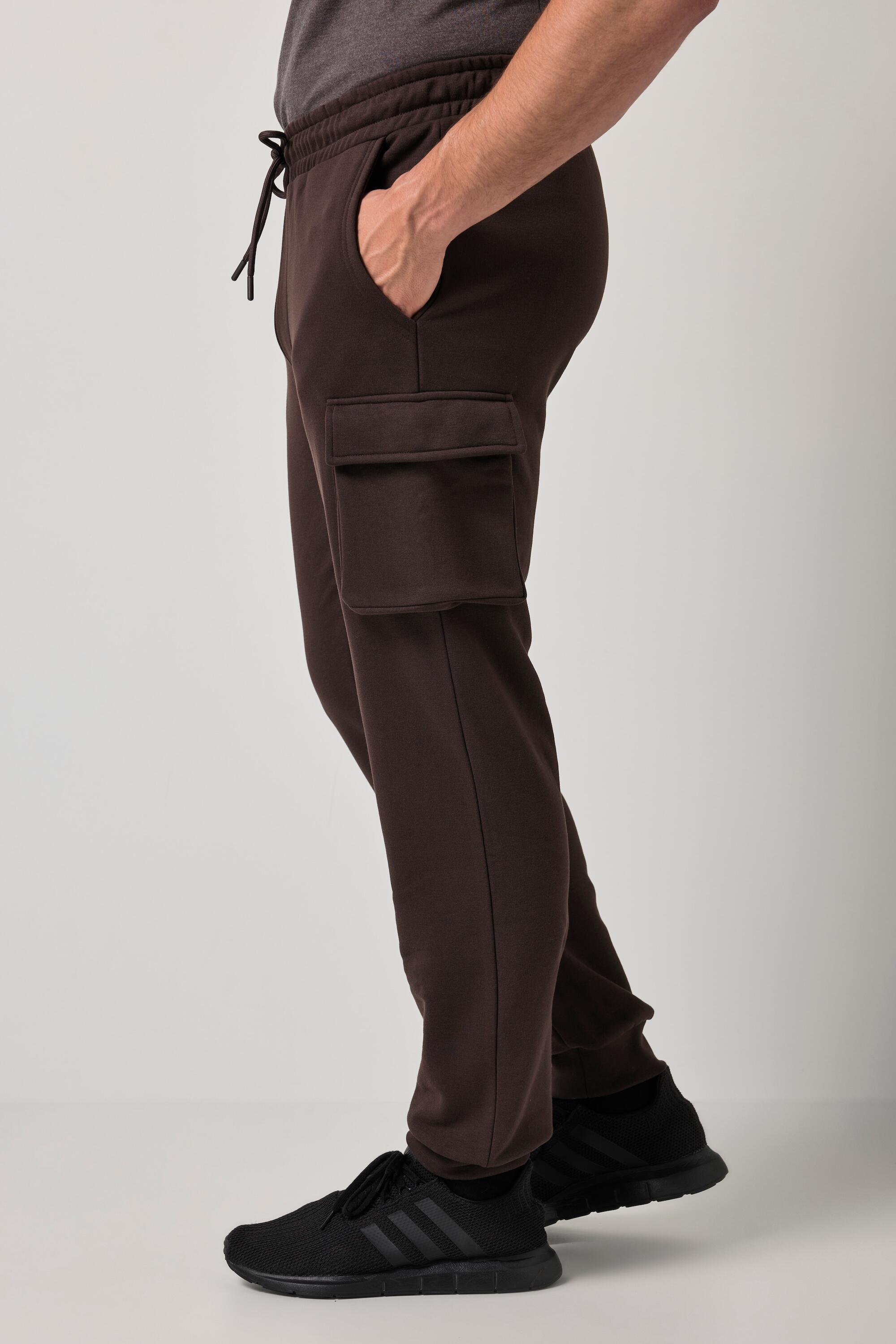 Hommes Pantalon cargo en molleton. Collection Fitness taille élastique 3/7