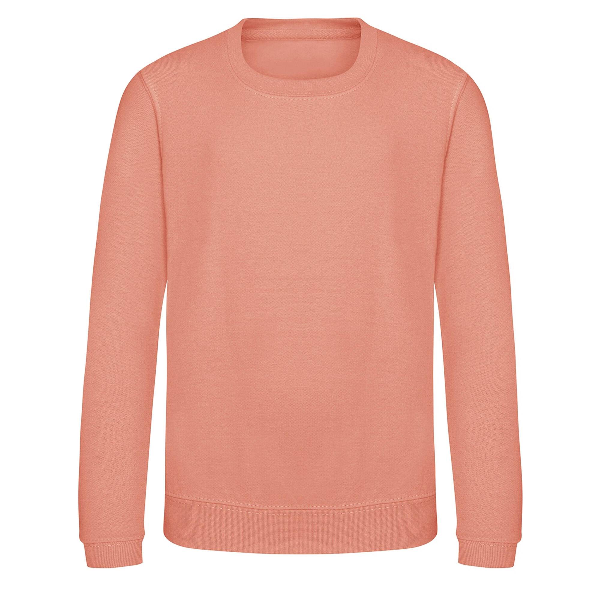 AWDis Just Hoods Childrens/Kids Plain Crew Neck Sweatshirt