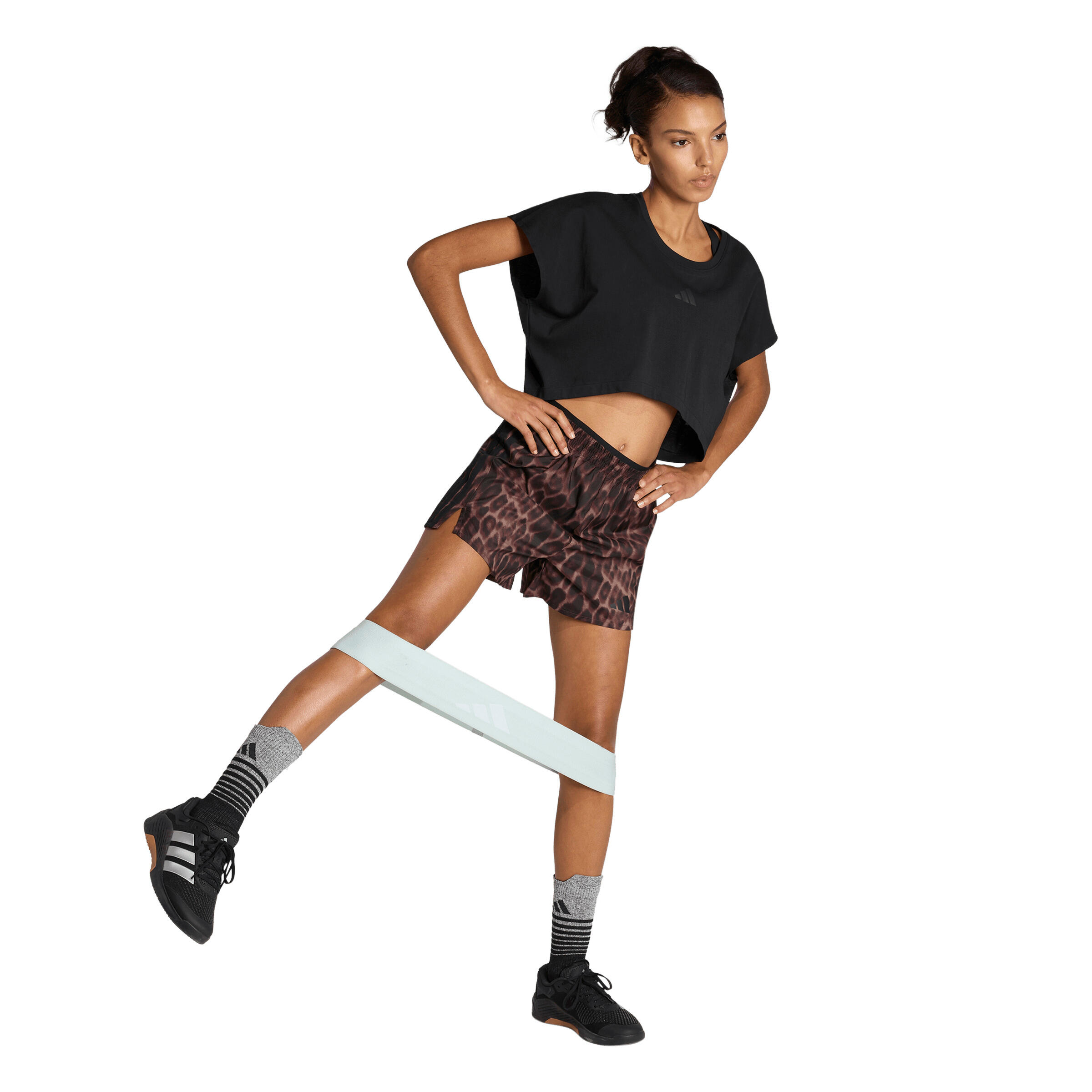 Shorts adidas Essentials Leopard 4/6