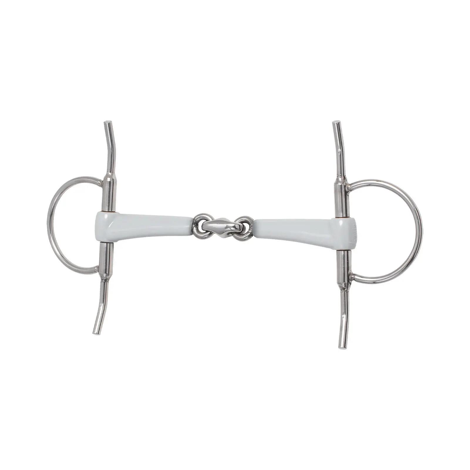 Mors à aiguille pour cheval avec double brisure Beris 1/1