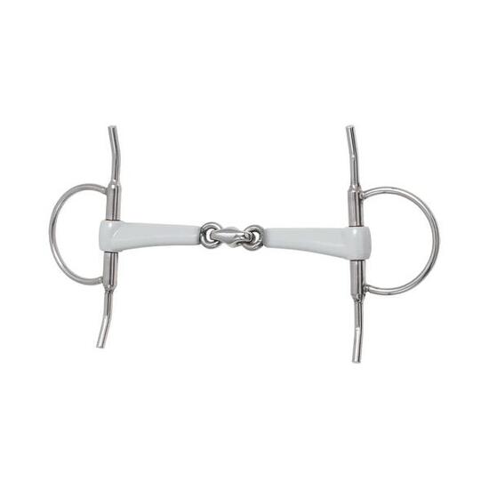 Mors à aiguille pour cheval avec double brisure Beris