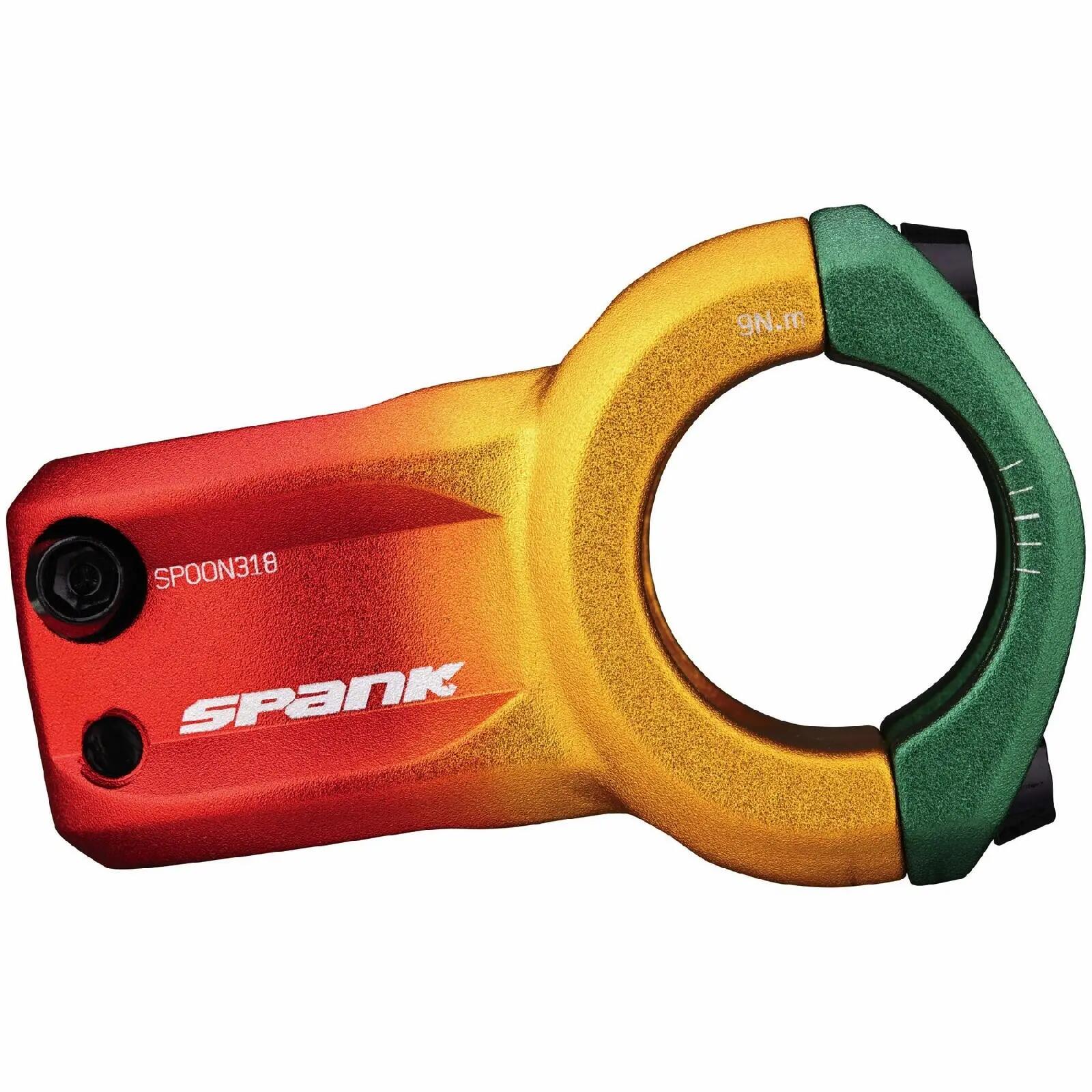 Attacco manubrio Spank Spoon 318 Rasta Edition 2/2