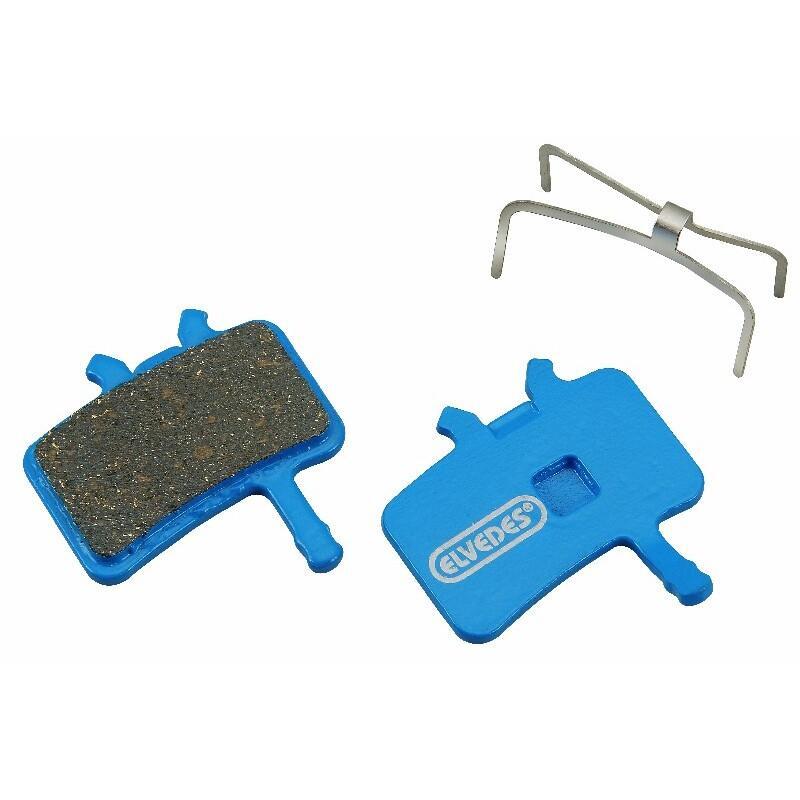 Paire de plaquettes de frein vélo organic Elvedes Avid mech. 2002-2004 / BB7 / a 1/2