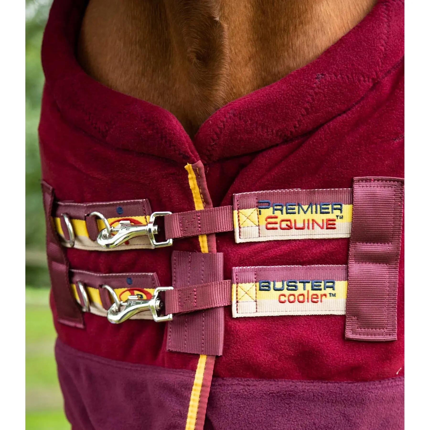 Couverture polaire séchante pour cheval Premier Equine Buster Continental 280g 3/5