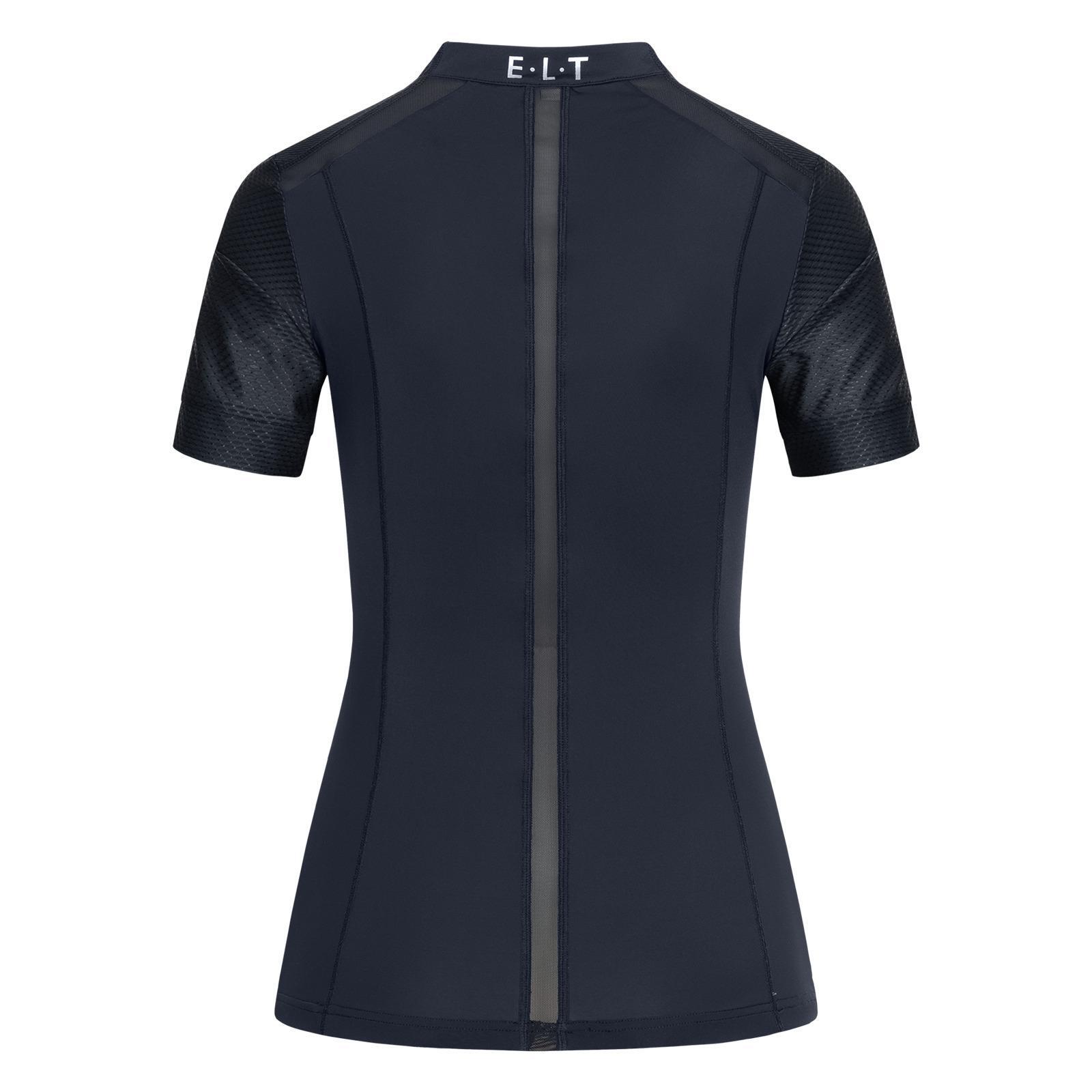 Technisch ruitershirt voor dames met rits ELT Nancy 4/7
