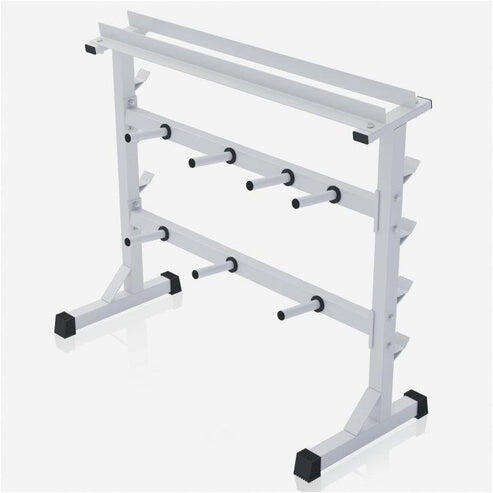 Rack porta-pesi Gorilla Sports acciaio 120×50×96 cm 350 kg 3/7