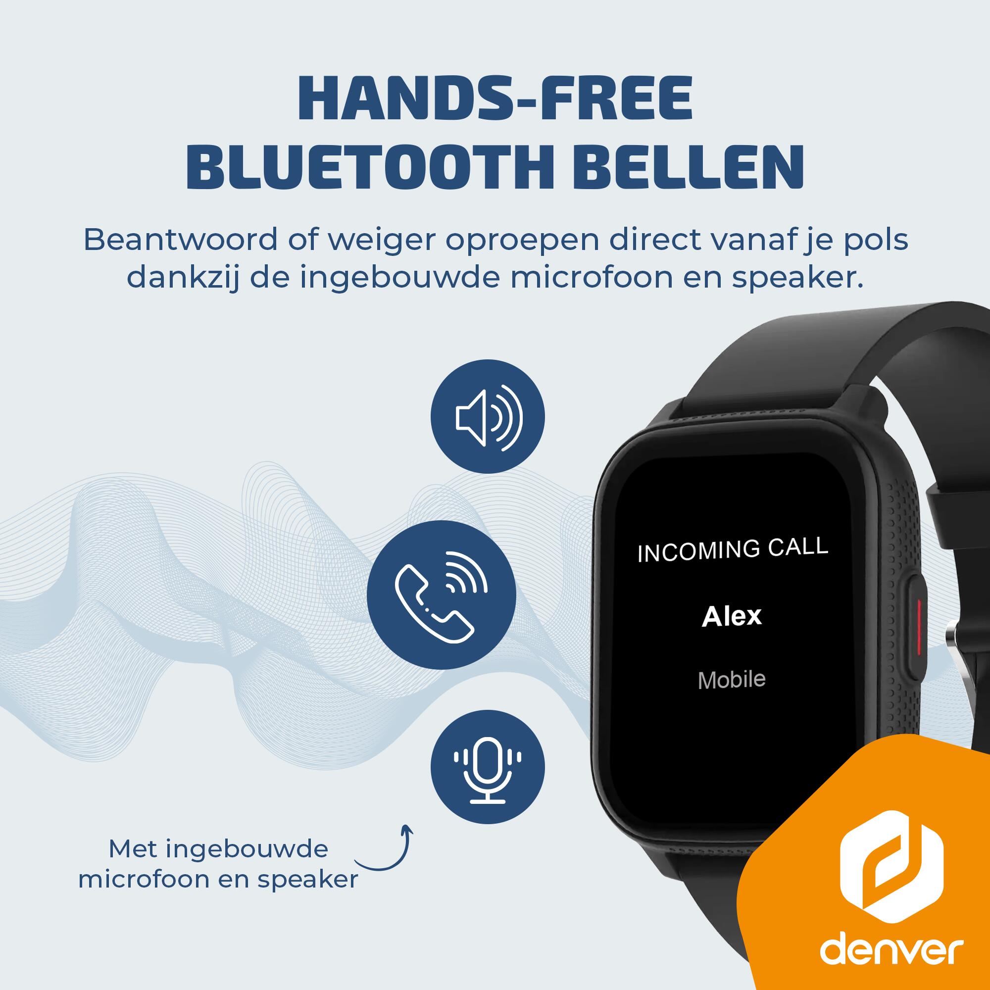 Smartwatch - Hartslagmeter - 130+ Sportmodi - GPS tracking - SWG155B 7/7
