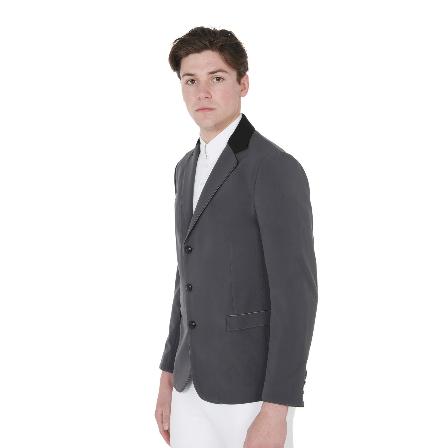 Jaqueta masculina para concurso três botões 5/7