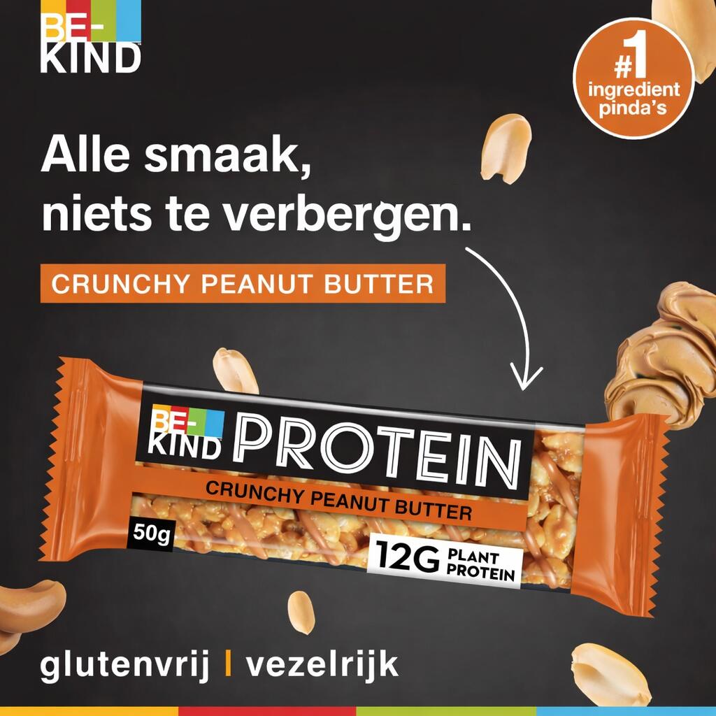Snackreep eiwitrijk krokante pindakaas - Protein Crunchy Peanut Butter 4/5