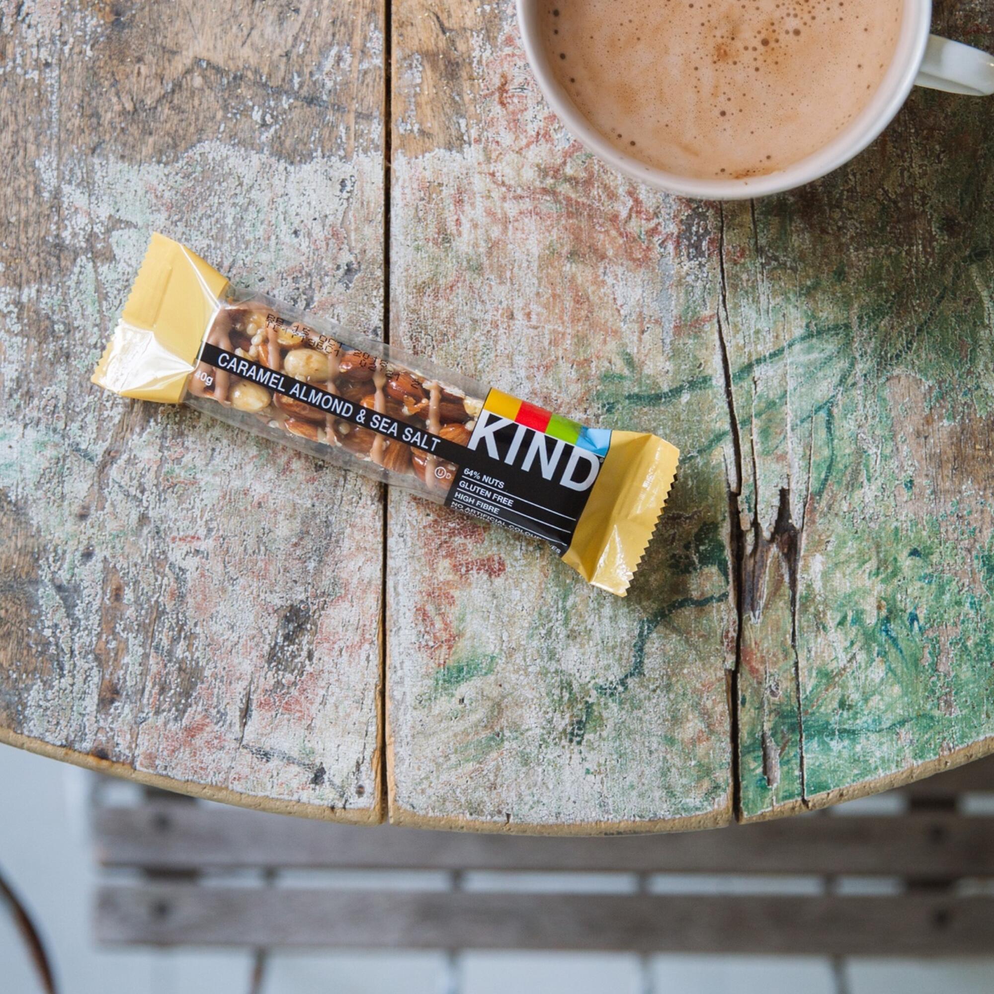 Barre amande caramel sel marin sans gluten - Caramel Almond & Sea Salt 4/4
