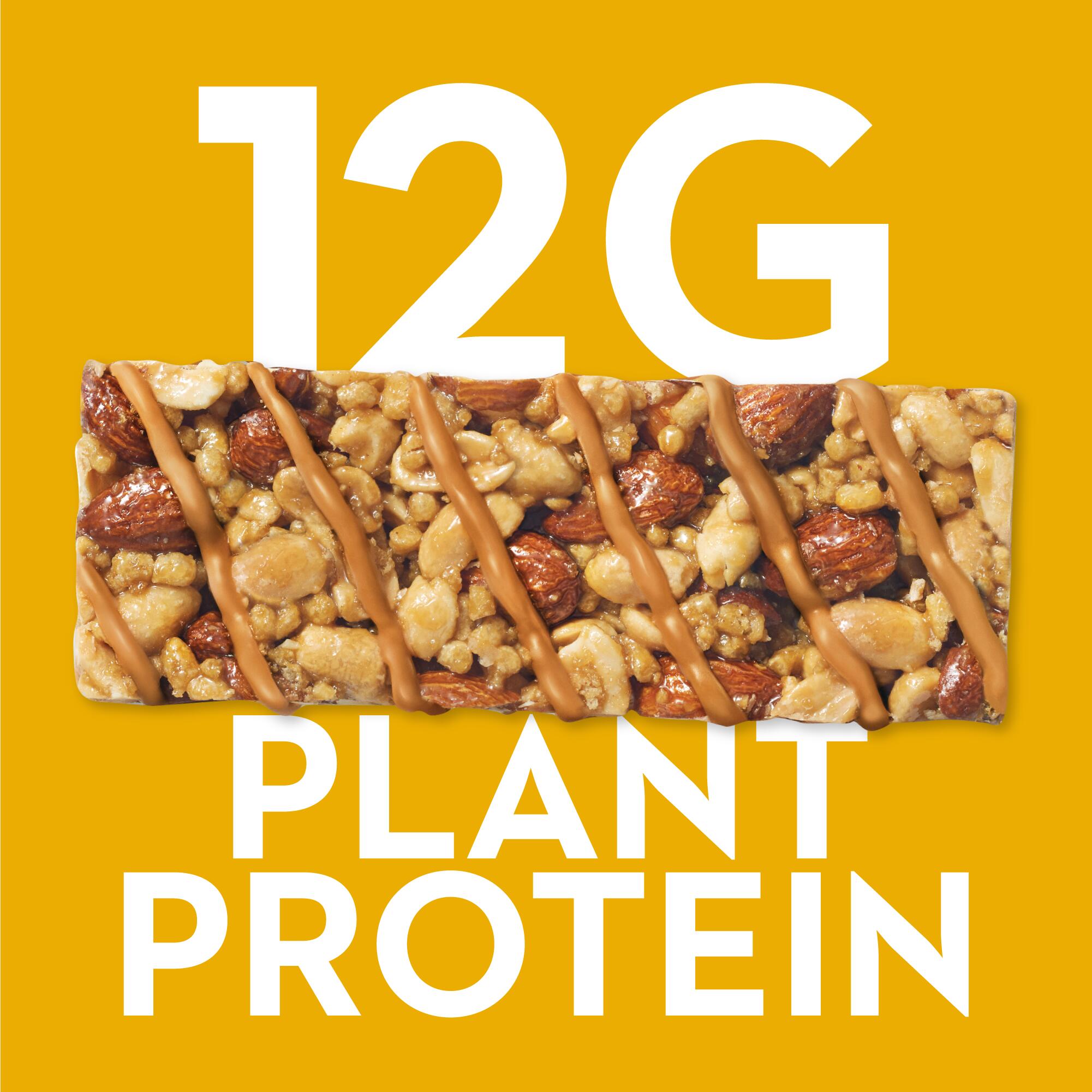 Barre protéinée caramel noix grillées - Protein Toasted Caramel Nut 3/6