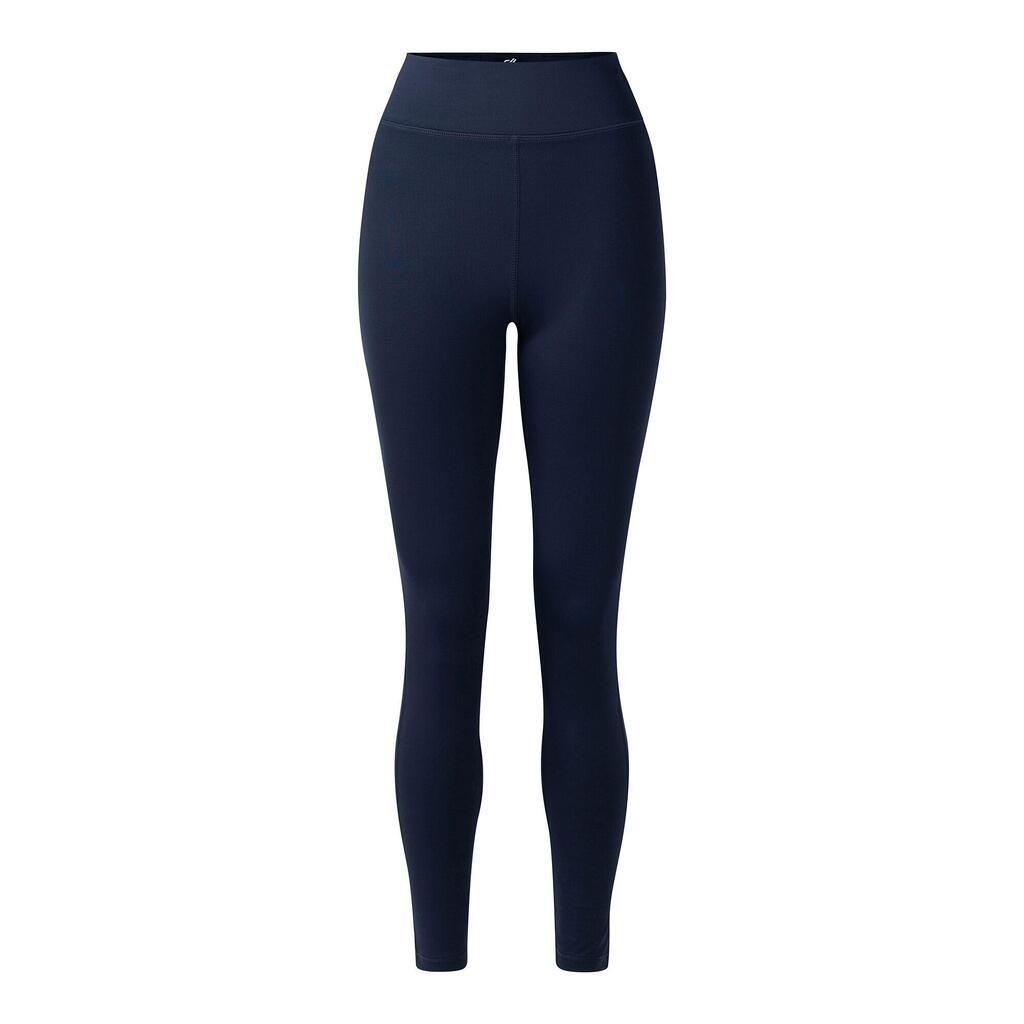 Womens/Ladies Influential II Plain Leggings (Navy)