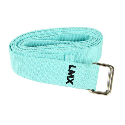 Sangle de Yoga LMX - 190 x 3 cm - Turquoise