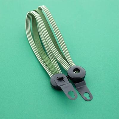 Qibbel widek snelbinder venture 24" zwarte beugels groen/wit