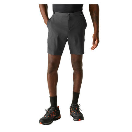 Short De Voyage À Taille Semiélastiquée Homme (Anthracite)