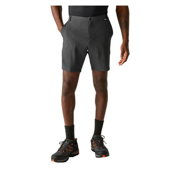 Short De Voyage À Taille Semiélastiquée Homme (Anthracite)