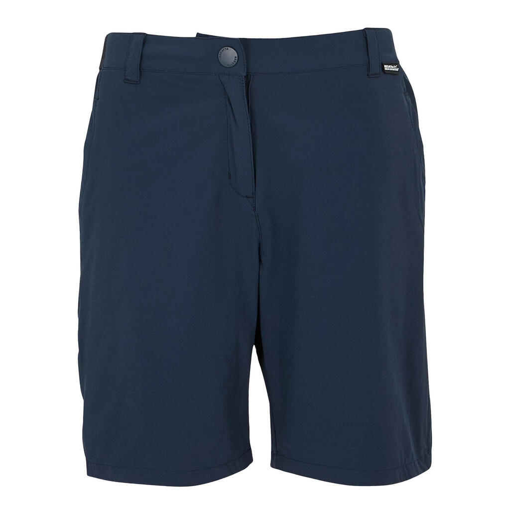 Womens/Ladies Light Insect Repellent Travel Shorts (Navy)
