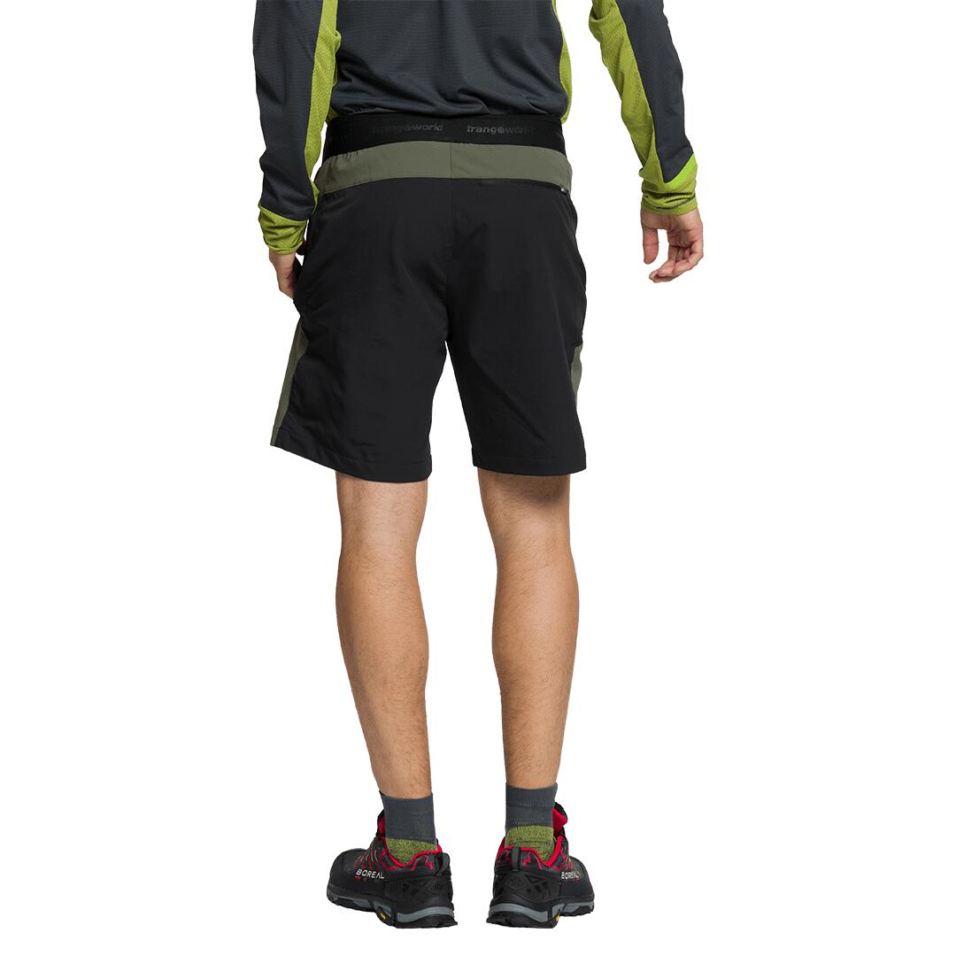 Bermuda para Hombre Trangoworld Hornavan df Verde/Negro 2/3