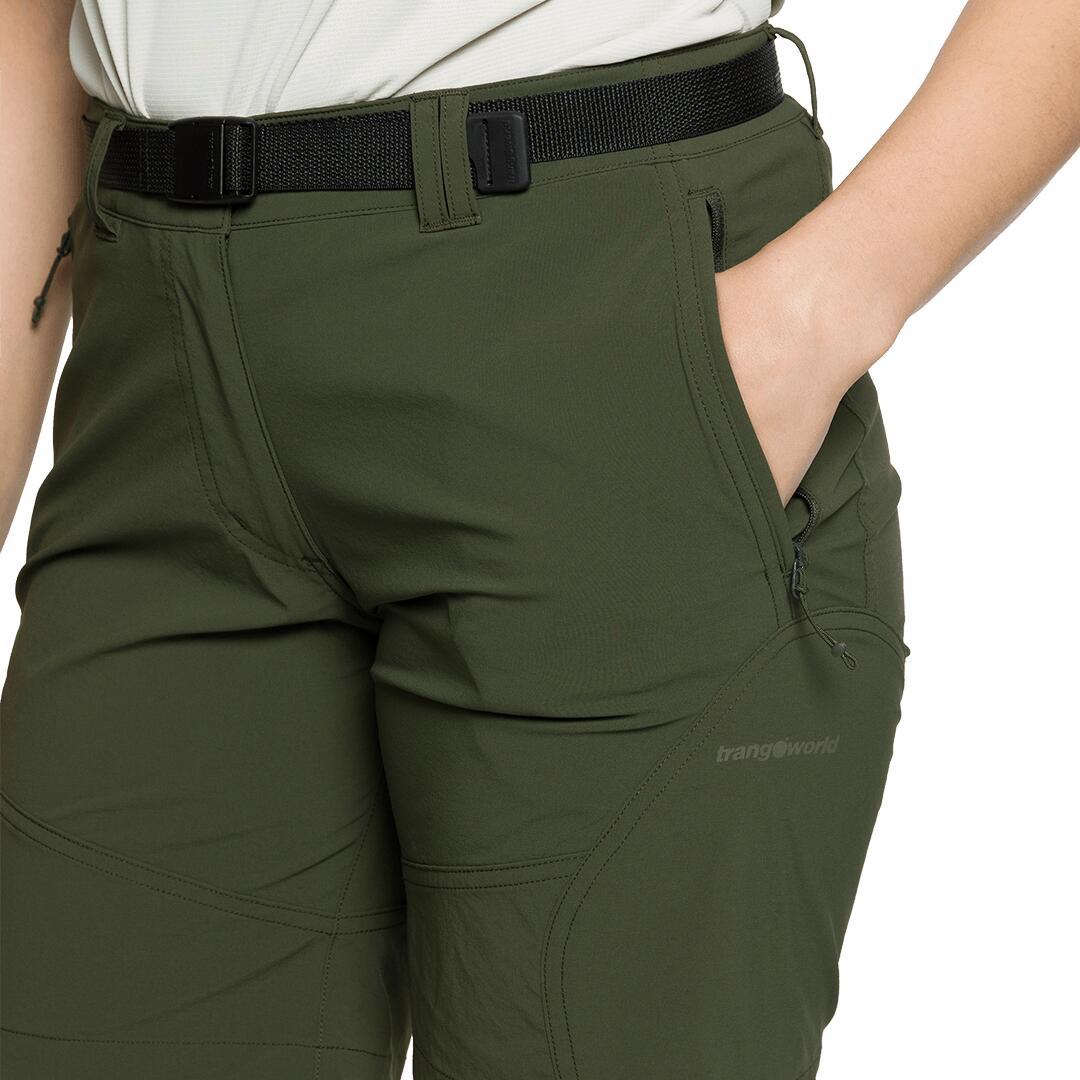 Pantalones cortos para Mujer Trangoworld Assy sf Verde 3/4