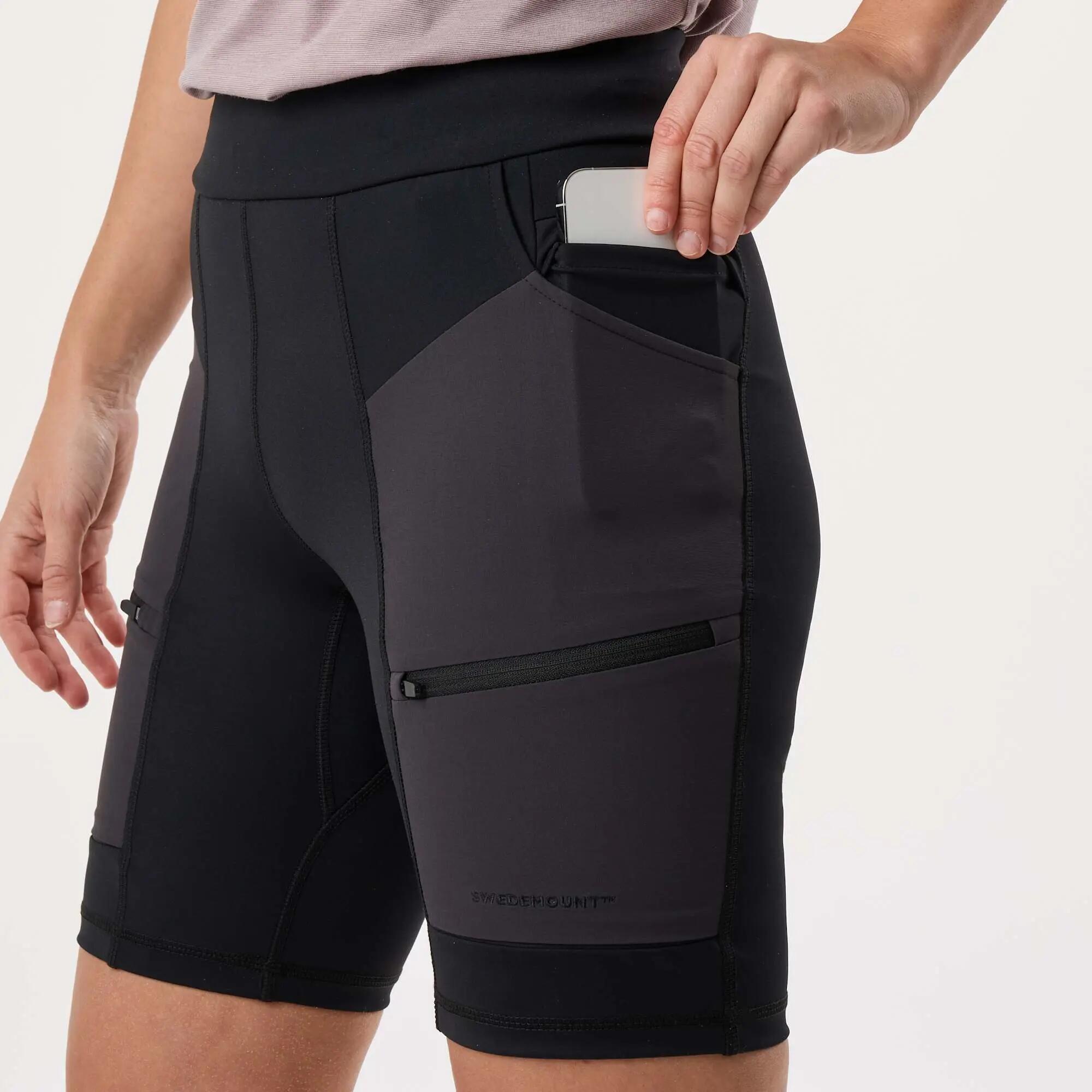 Shorts de randonnée femme extérieur déperlants Trondheim Trekking 6/7