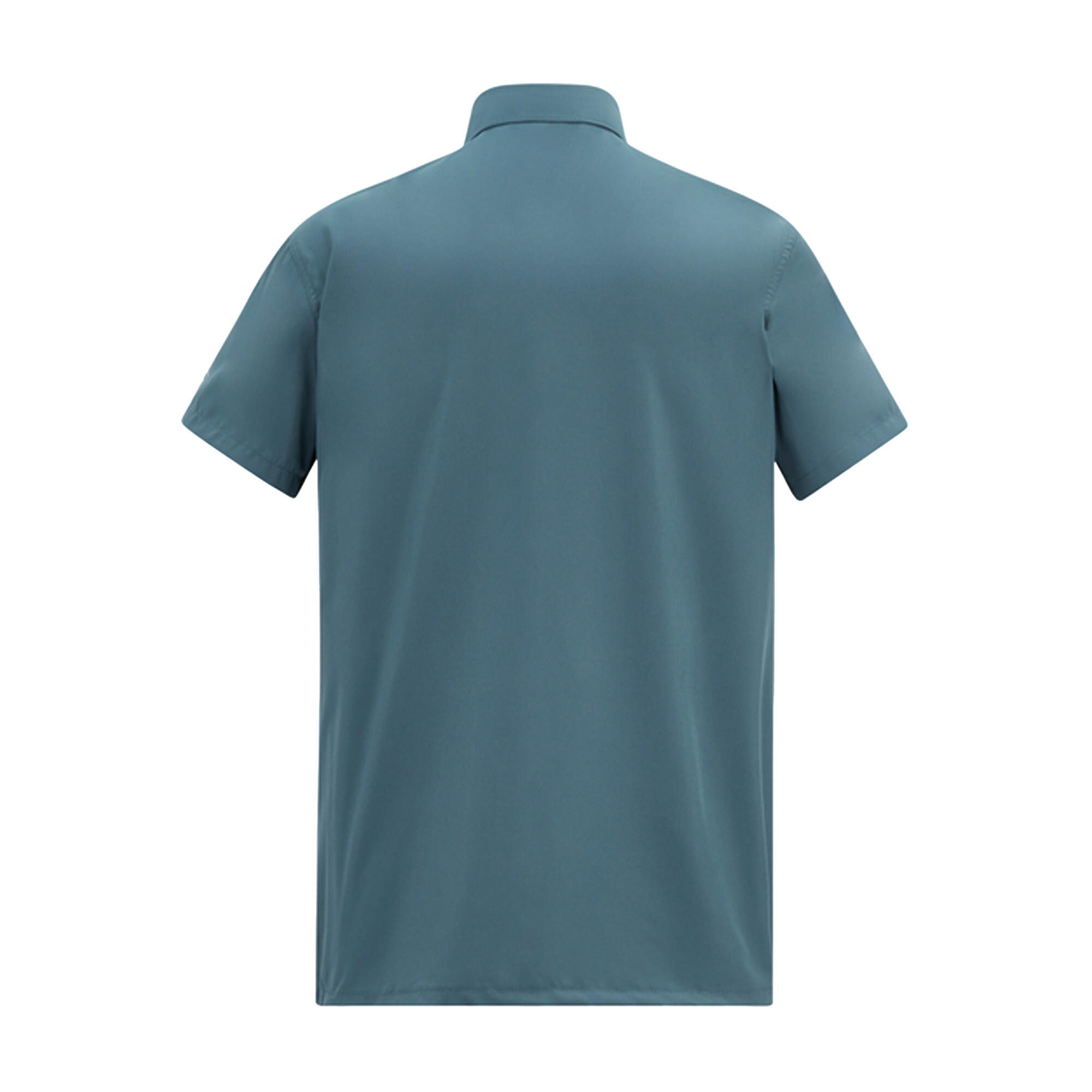 Mens Insect Repellent ShortSleeved Travel Shirt (China Blue) 2/5
