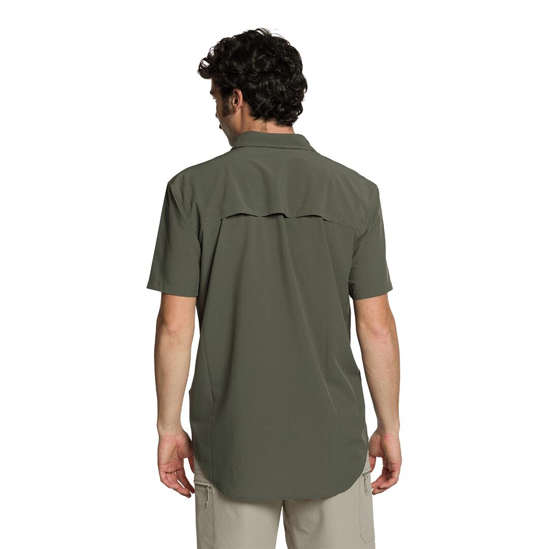 Camisa mangas cortas para Hombre Trangoworld Esera df Verde 3/5
