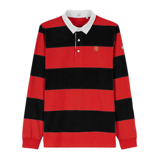 Maillot de rugby Stade Toulousain rouge et noir
