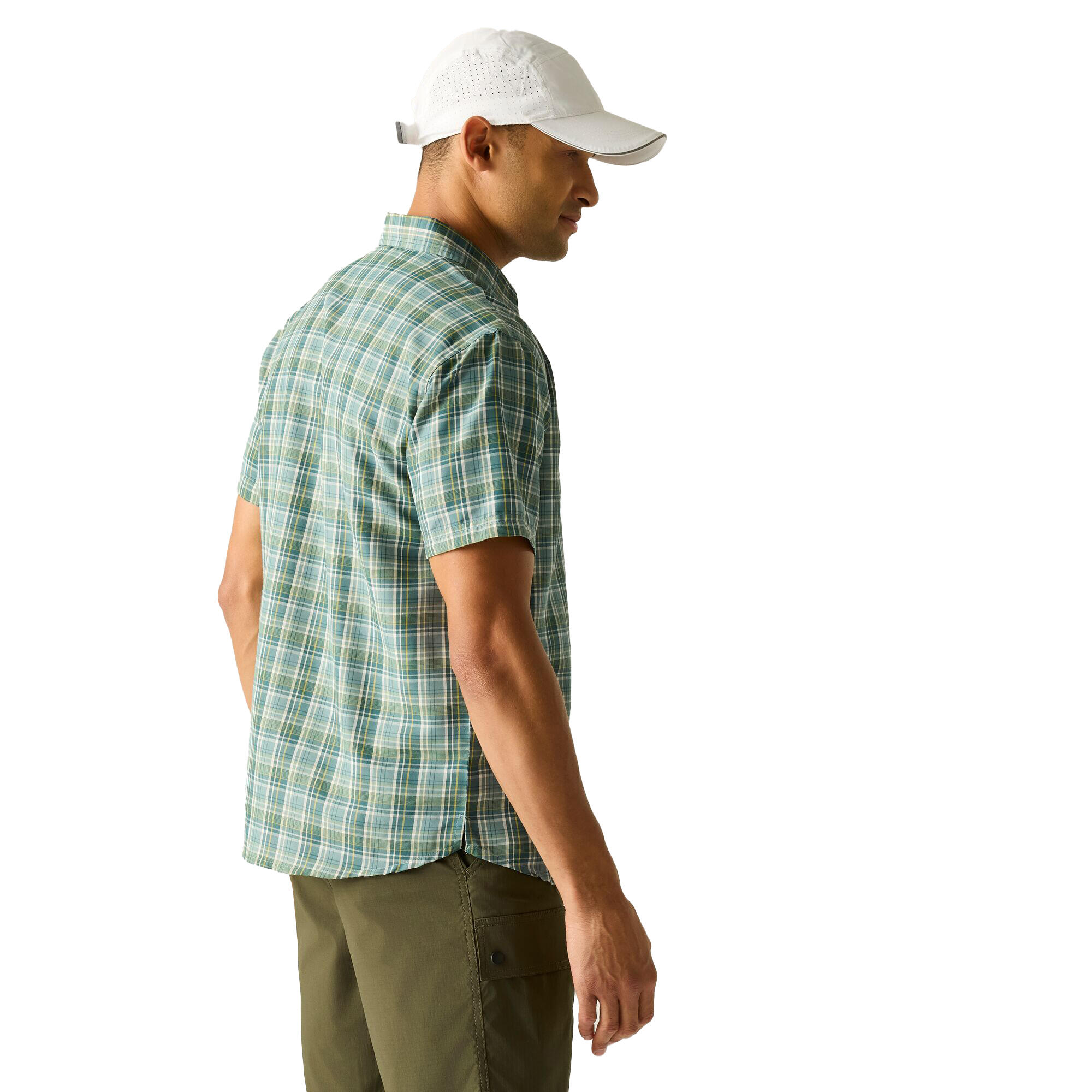 Camicia Controllo Multiplo Maniche Corte Uomo Regatta Mindano Artico 4/5