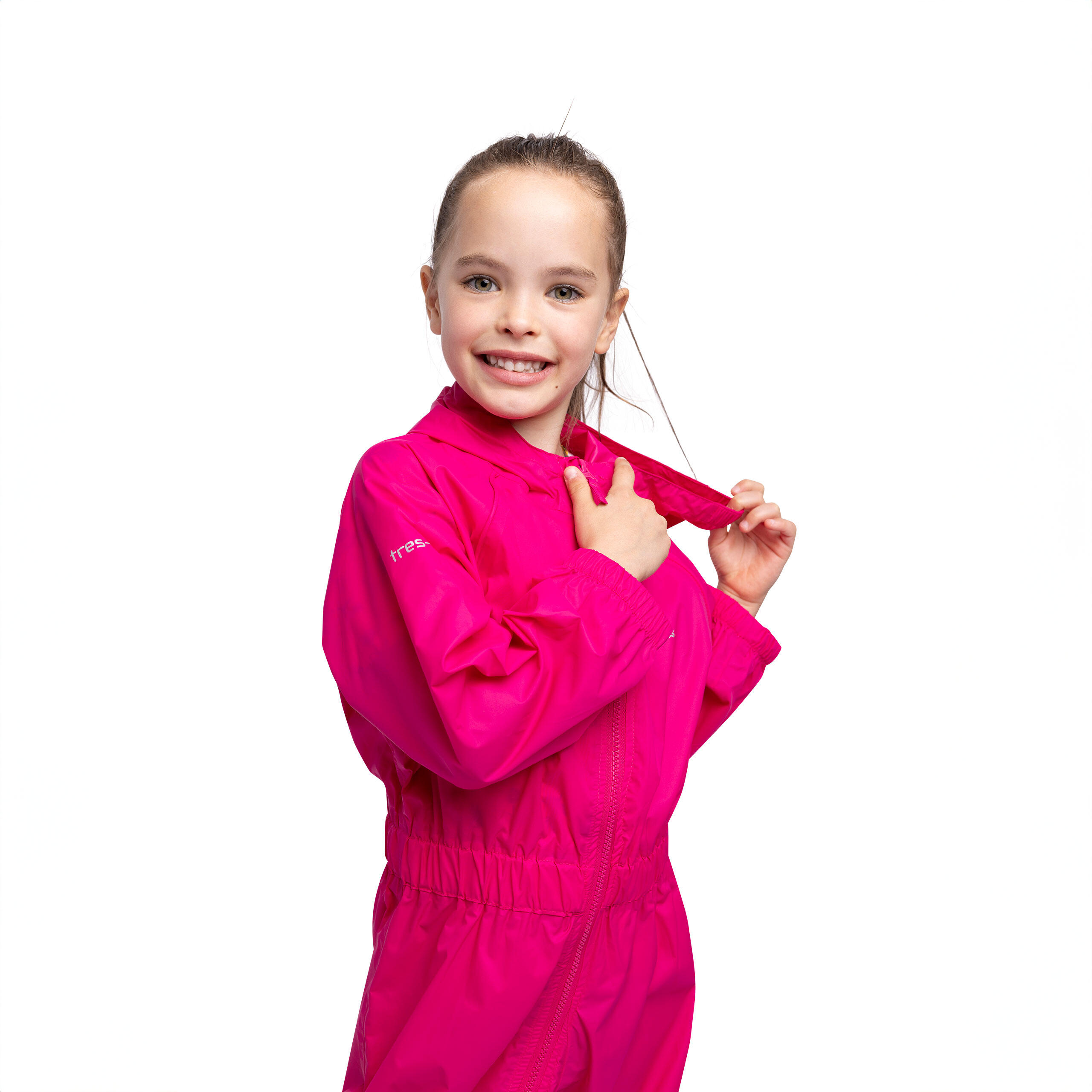 Tuta Intera Impermeabile Trespass Babies Button – Per Bimbi 18-24 Mesi – Colore Gerbera