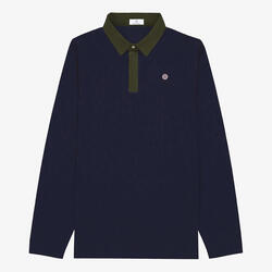 Maillot de rugby Livio en jersey avec bleu marine