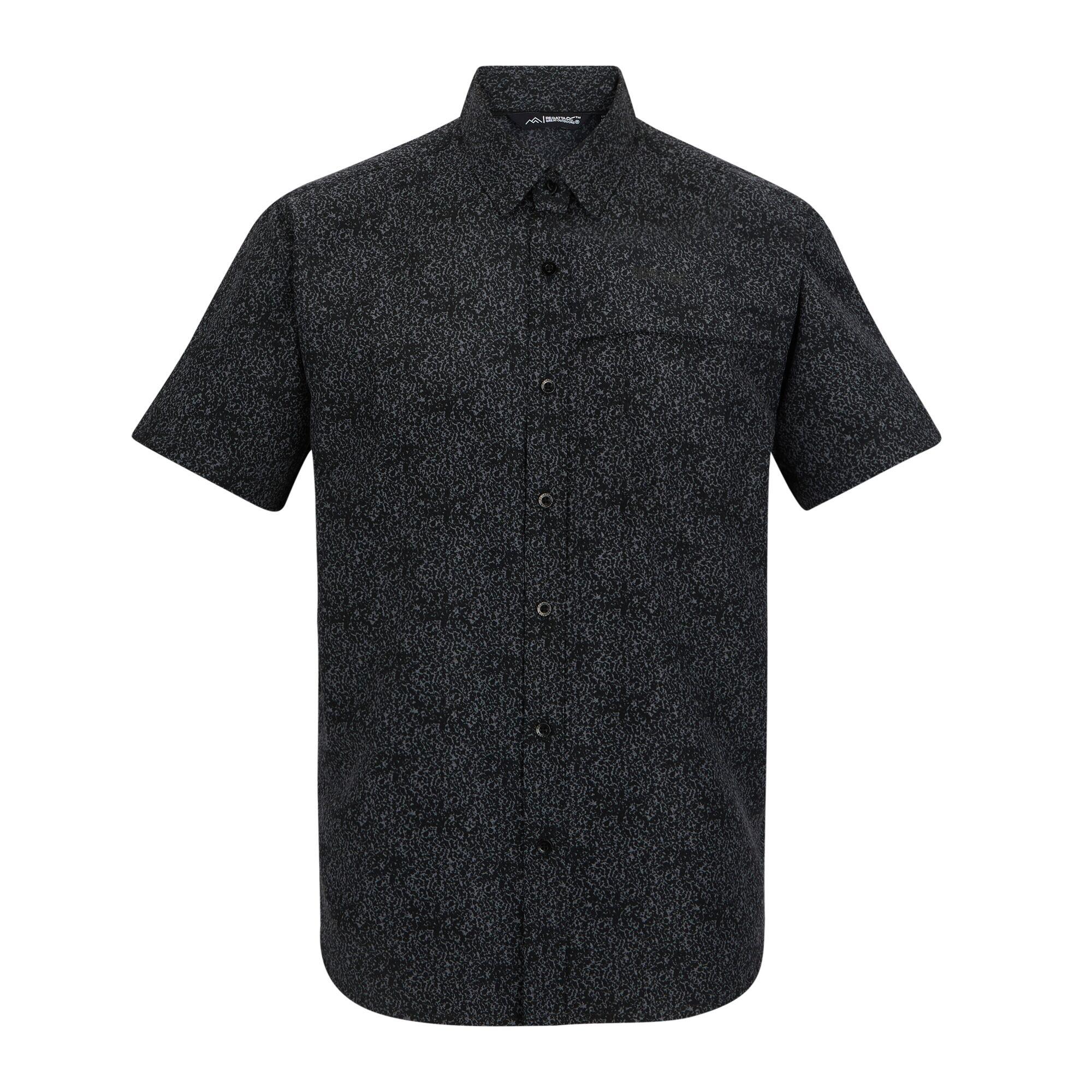 Mens Mindano Textured Shirt (Ash) | Decathlon