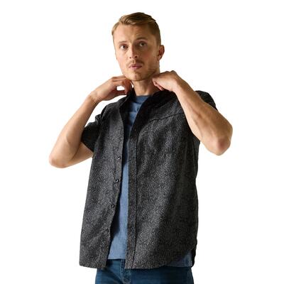 Heren mindano textuur shirt (as)