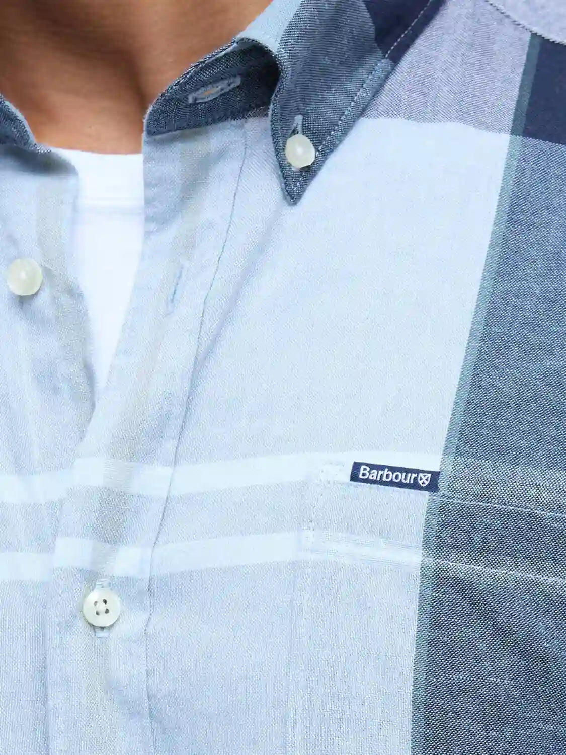 Chemise manches courtes Barbour en lin - Homme 4/5