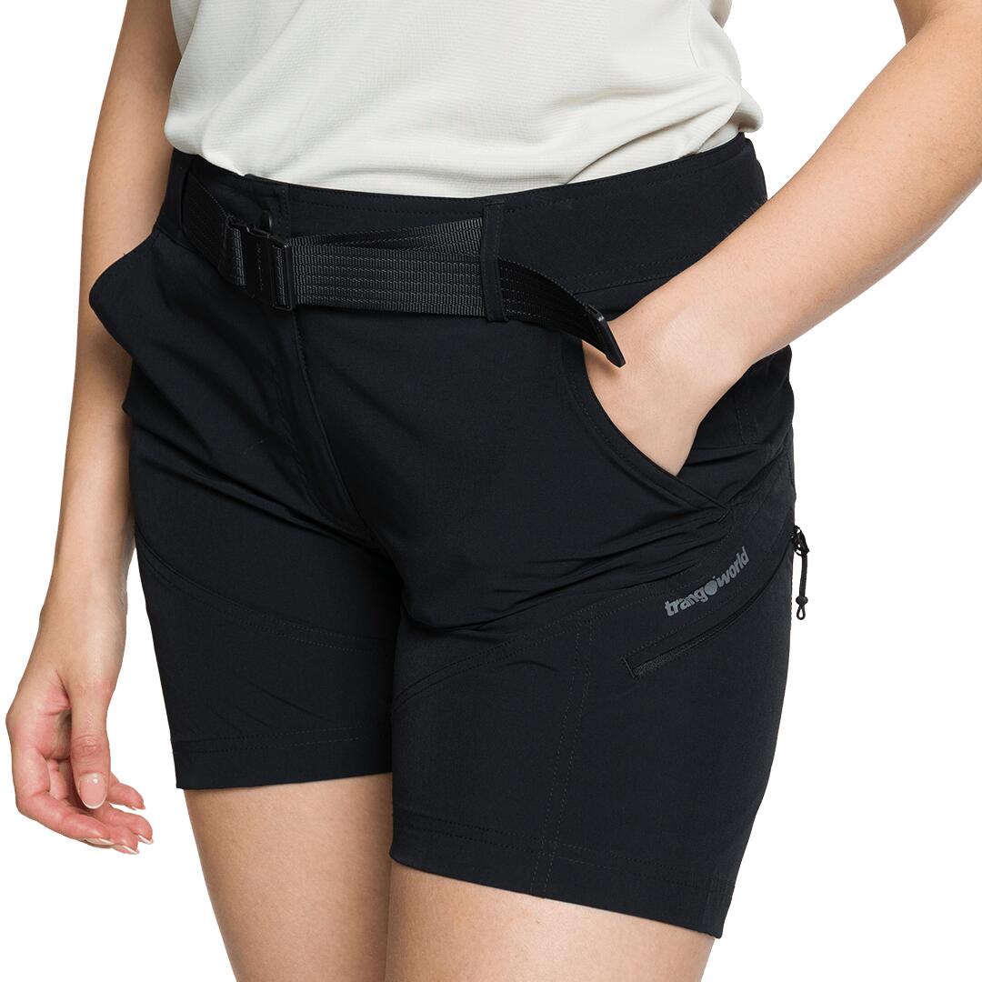 Pantalones cortos para Mujer Trangoworld Yittu v02 Negro 5/7