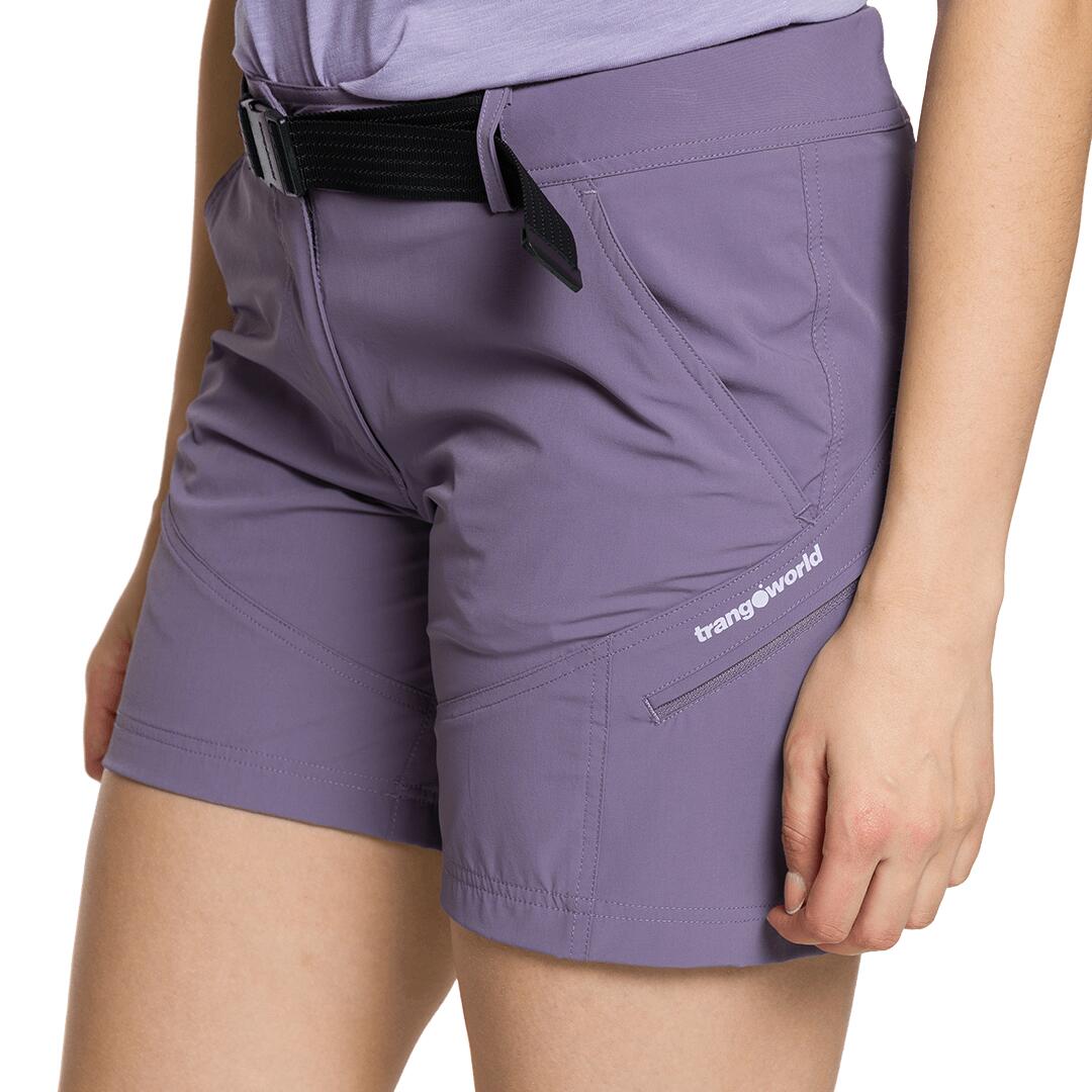 Pantalones cortos para Mujer Trangoworld Yittu v02 Morado 4/6