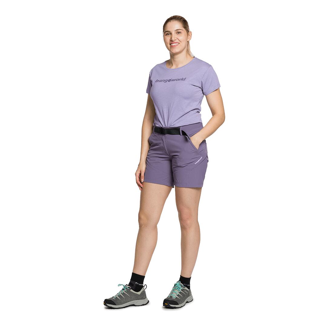 Pantalones cortos para Mujer Trangoworld Yittu v02 Morado 6/6