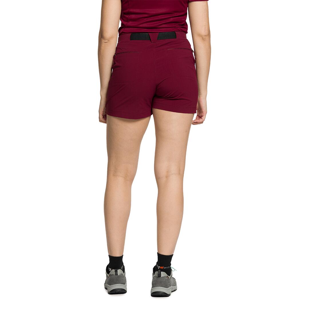 Pantalones cortos para Mujer Trangoworld Ezaro Rojo 3/7