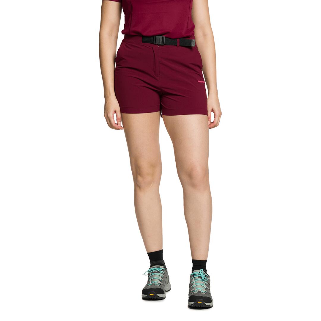 Pantalones cortos para Mujer Trangoworld Ezaro Rojo 2/7