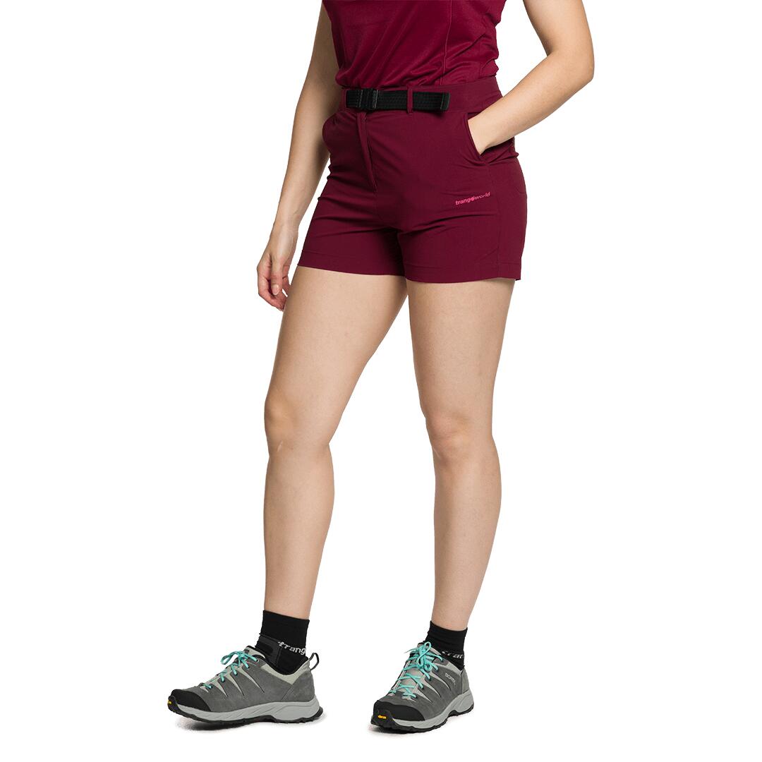 Pantalones cortos para Mujer Trangoworld Ezaro Rojo 4/7