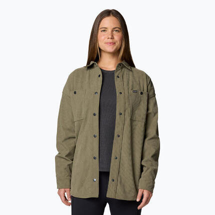 Chemise pour femme Columbia Blue Point Creek en velours côtelé