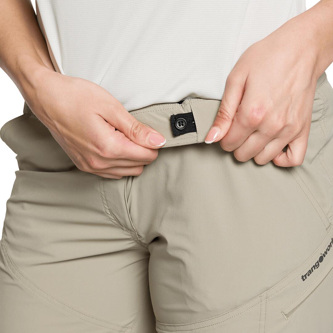 Pantalones cortos para Mujer Trangoworld Yittu v02 Marrón 5/5